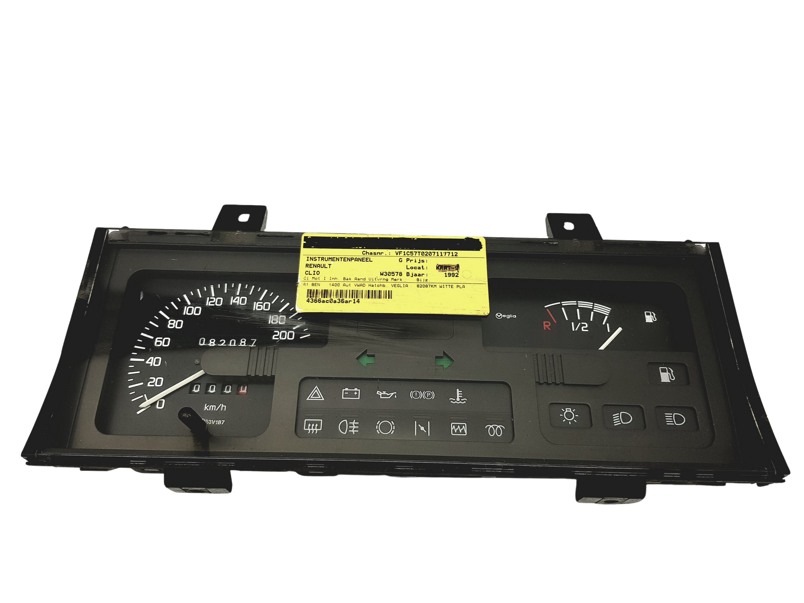 Speedometer/Instrument Cluster Renault Clio 1 7700806692 49844 main product photo