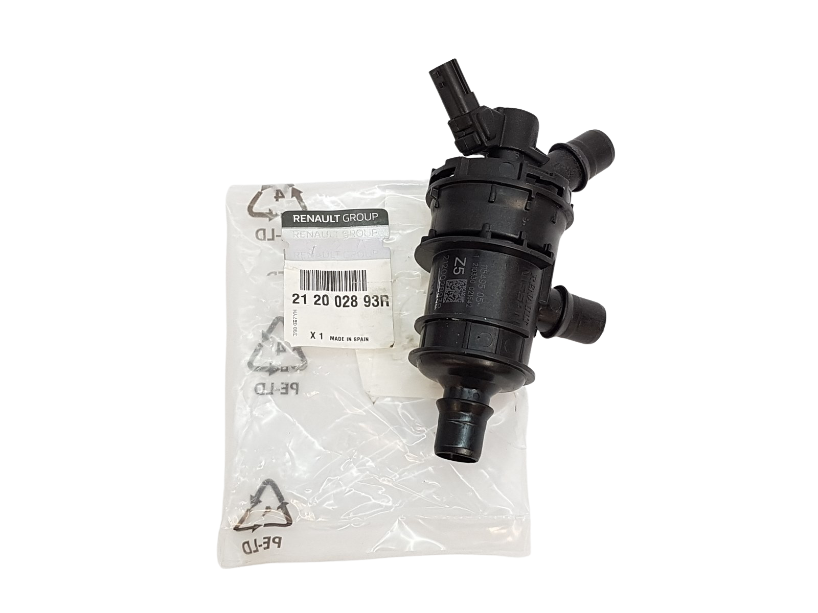 Heater Valve New Original Dacia Duster 1.5 dCI 212002893R main product photo