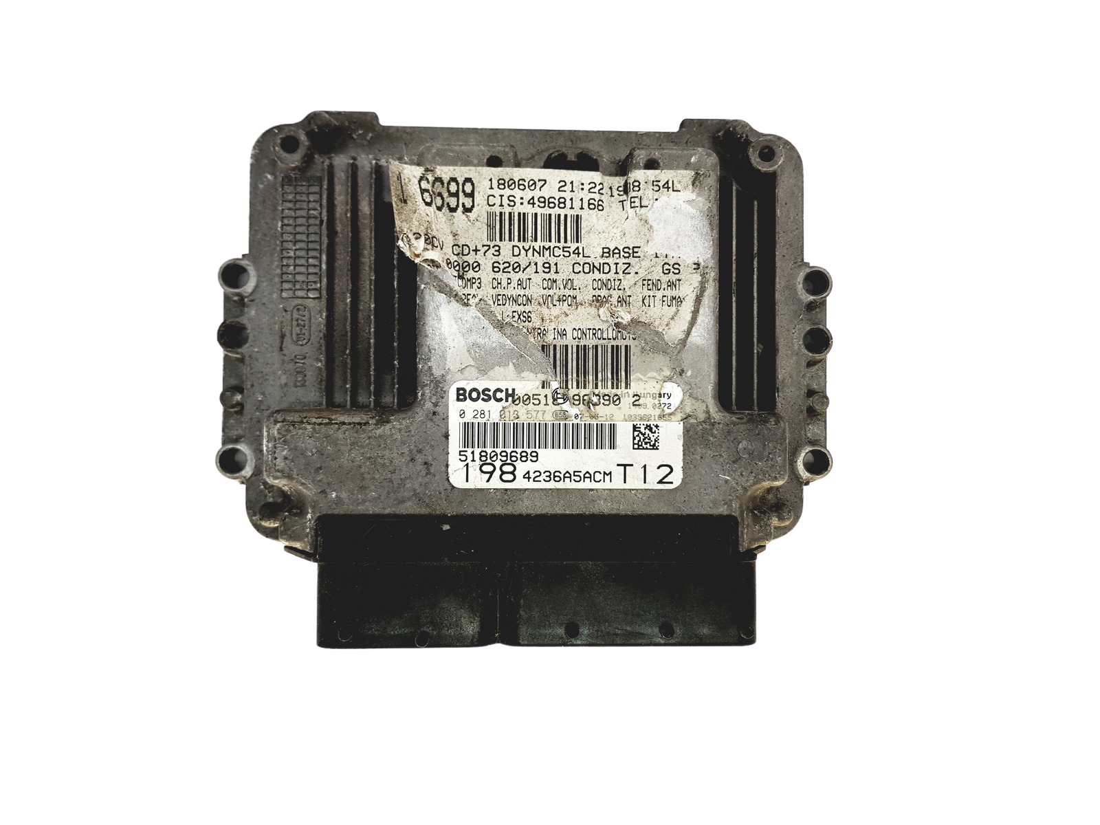Control Unit 51809689 0281013577 Fiat Bosch main product photo