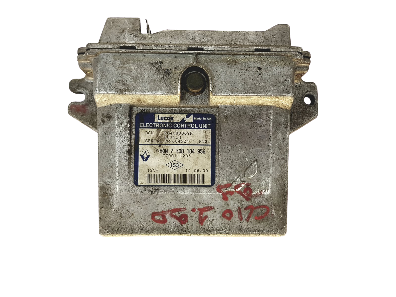 Control Unit 7700104956 7700111205 R04080009F Renault 27782 main product photo
