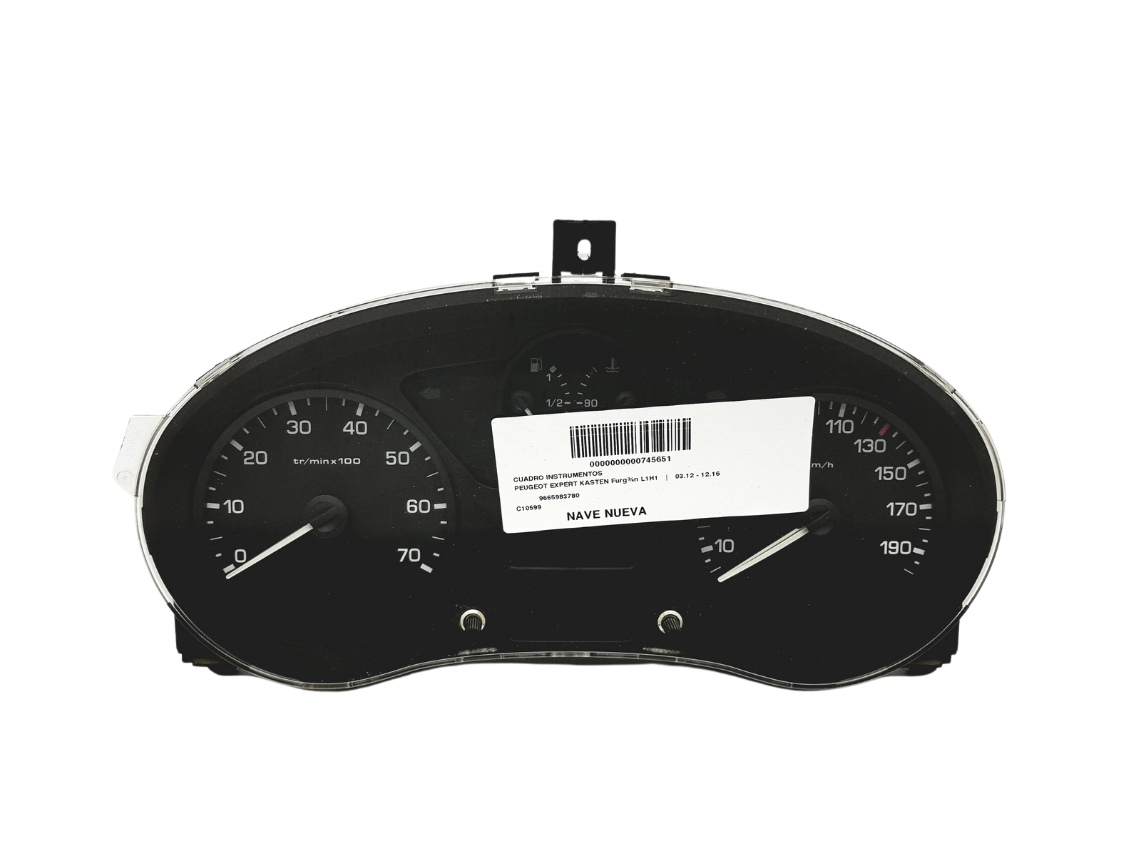 Speedometer/Instrument Cluster Fiat Scudo Expert Berlingo 9665983780 58305 main product photo