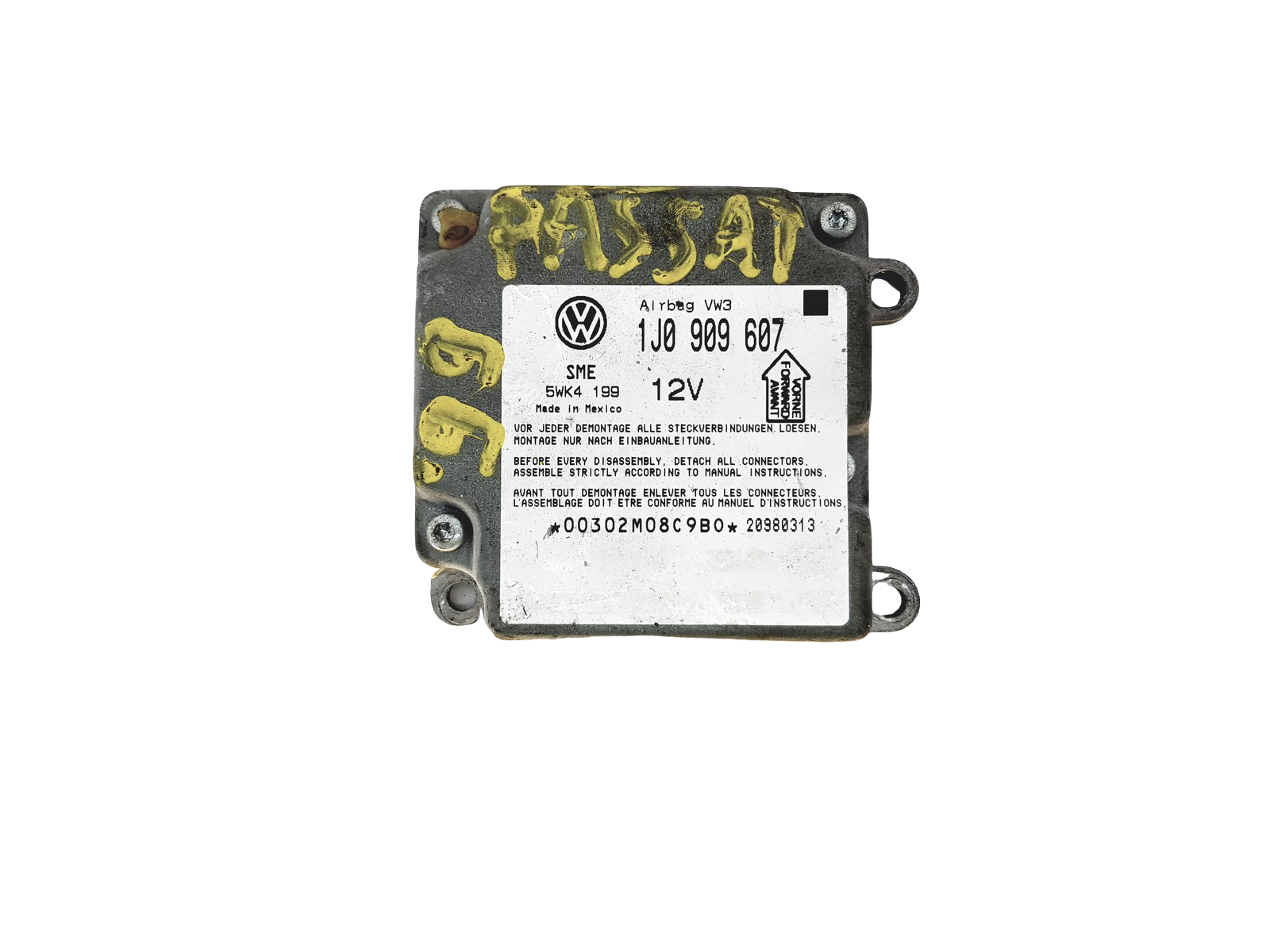 Control Unit 1J0909607 5WK4199 VW Siemens 22974 main product photo