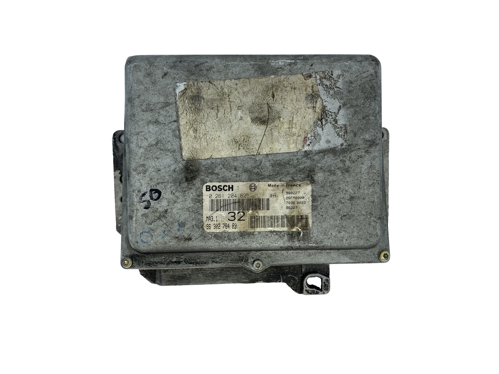 Control Unit 0261204625 9630278480 MA3.1 PSA Bosch 51388 main product photo