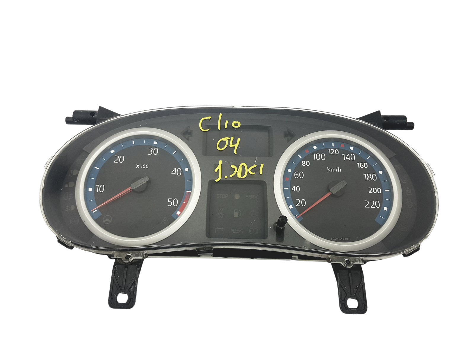 Speedometer/Instrument Cluster Renault Clio 2 8200451344 57262 main product photo