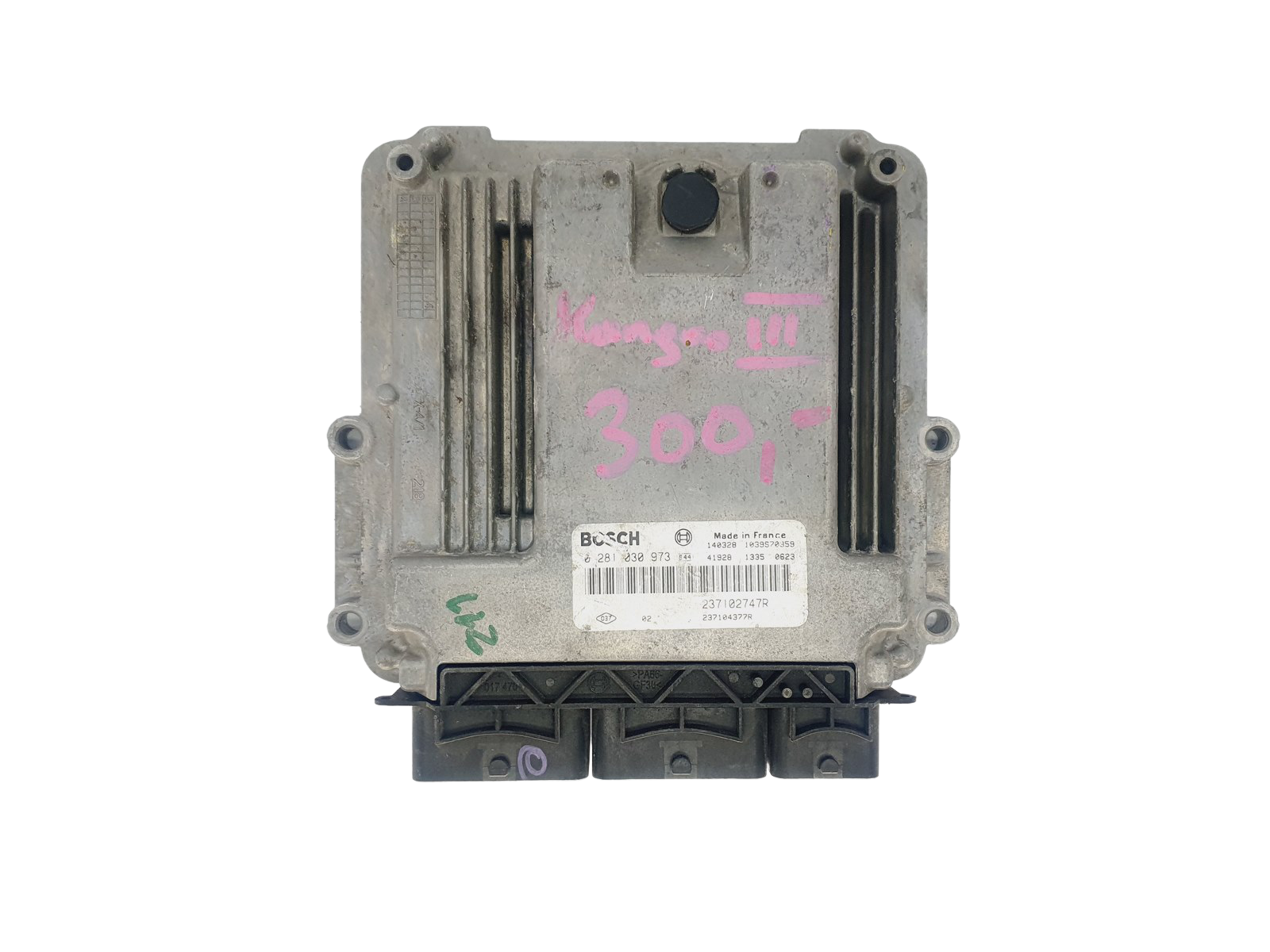 Control Unit 0281030973 237102747R 237104377R Renault Bosch 43821 main product photo