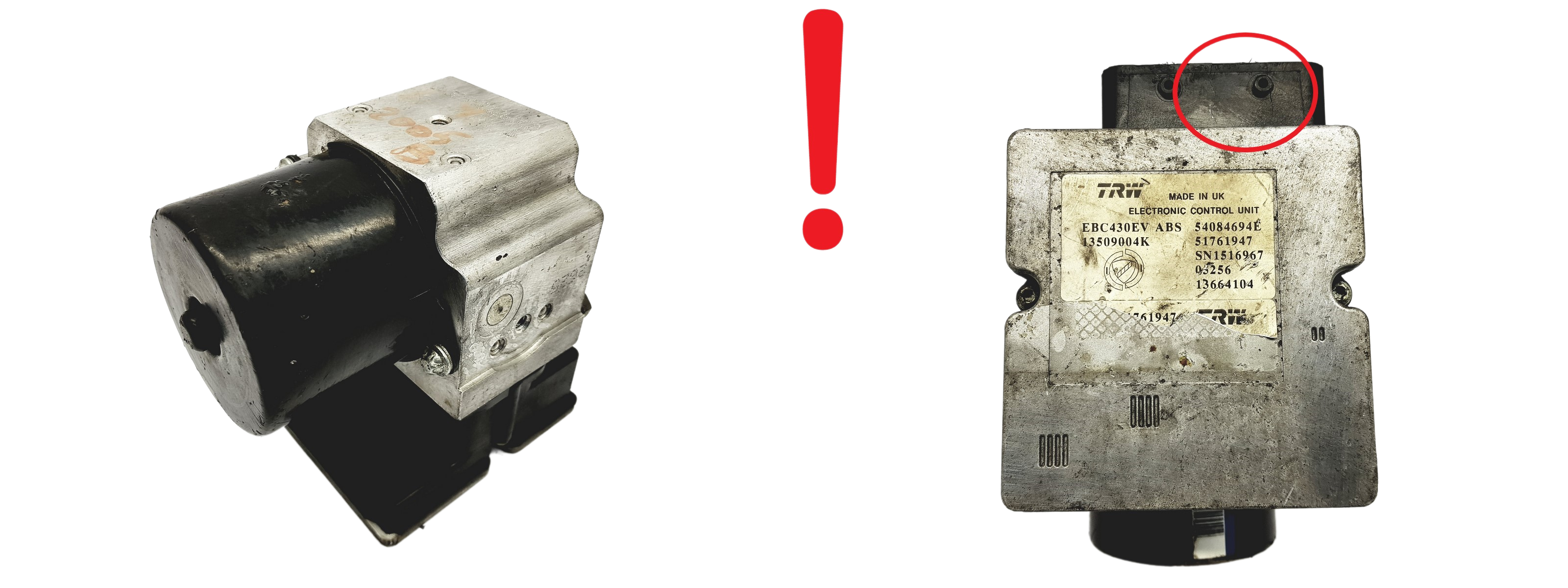 Abs Pump Lancia Ypsilon 51761947 54084694E TRW 59873 main product photo