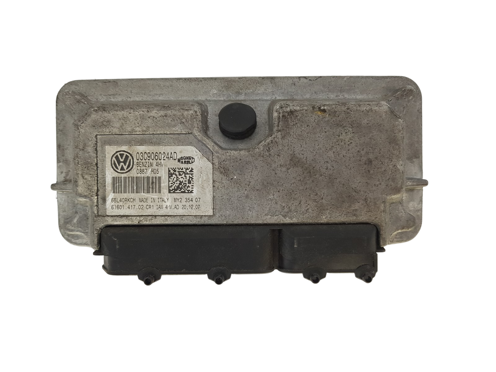 Control Unit 03C906024AD IAW4HV.AD 61601.417.02 Seat Magneti 1139 main product photo