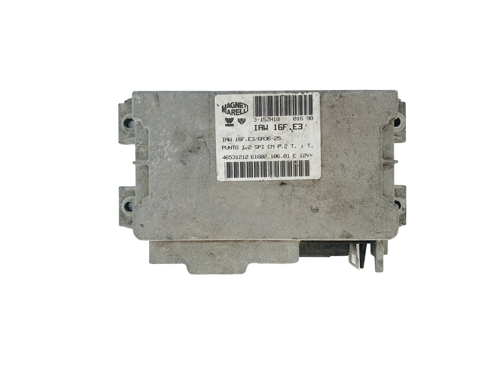 Control Unit Fiat 46531212 IAW16F.E3 Magneti Marelli 36606 main product photo