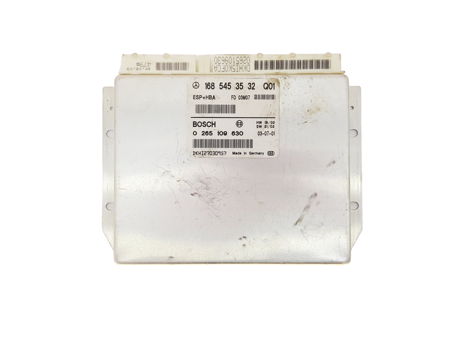 Control Unit ESP Mercedes 1685453532 0265109630 Bosch 30764 main product photo