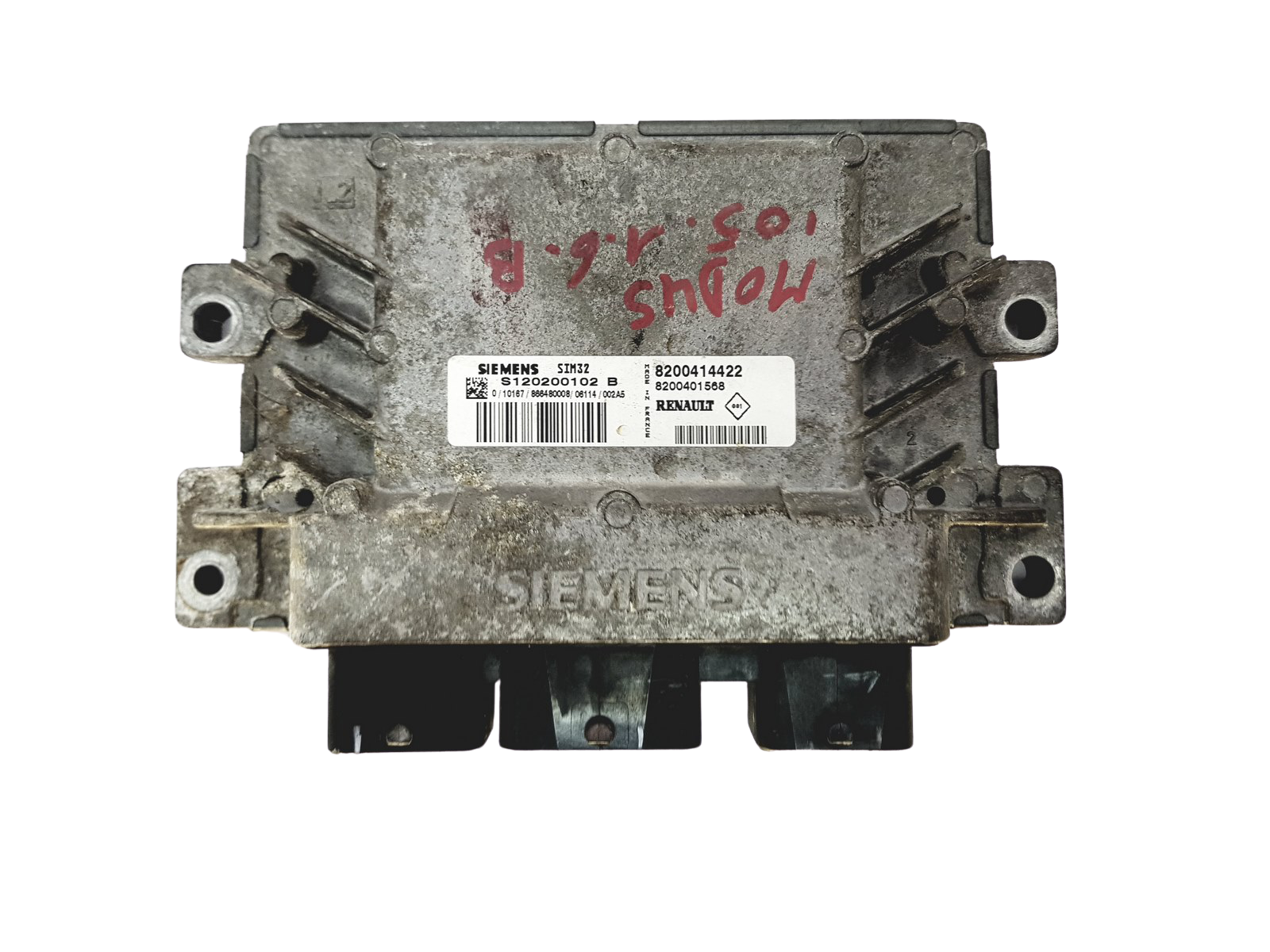Control Unit S120200102B 8200414422 8200401568 Renault Siemens 27090 main product photo
