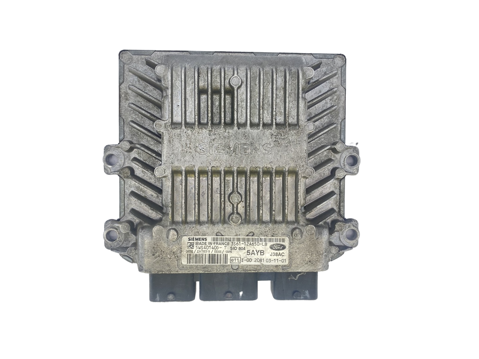 Control Unit 3S61-12A650-LB 5WS40140D-T SID 804 Ford Siemens 60288 main product photo