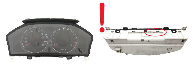 Speedometer/Instrument Cluster Volvo XC60 V70 31270899AA Yazaki 56614 main product photo