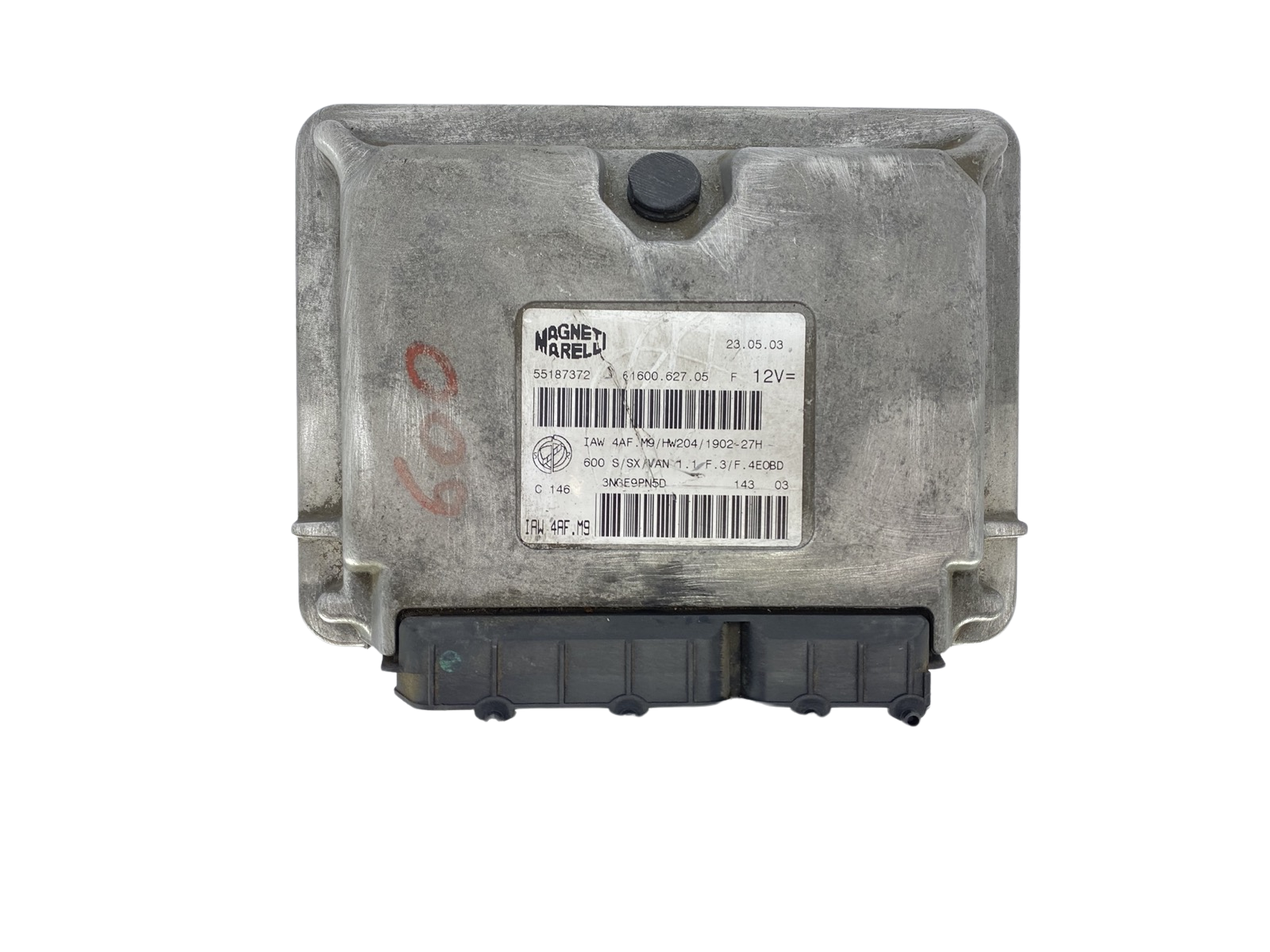 Control Unit IAW4AF.M9 55187372 61600.627.05 Fiat Magneti Marelli 54029 main product photo