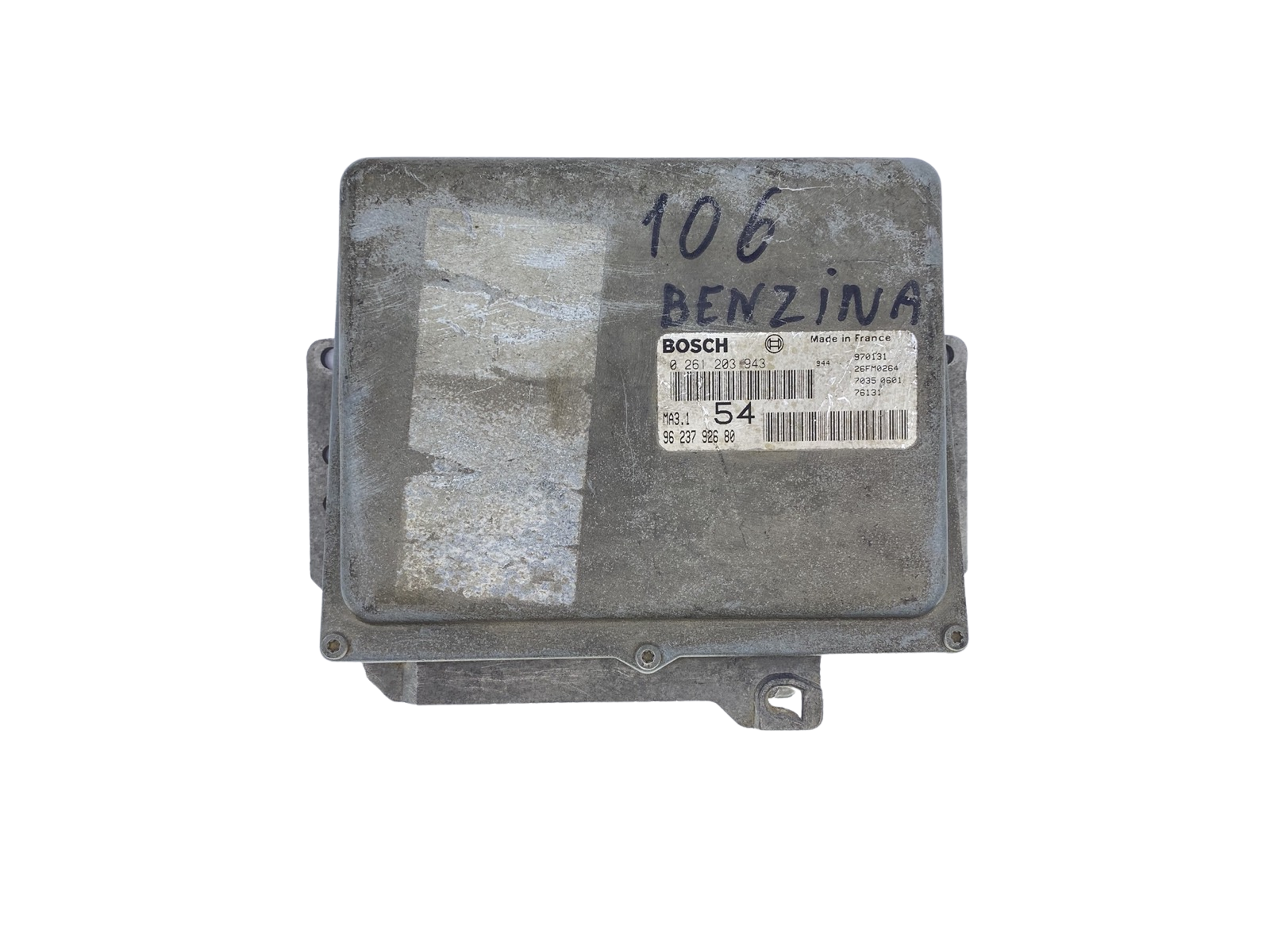 Control Unit 0261203943 9623792680 MA3.1 PSA Bosch 56305 main product photo