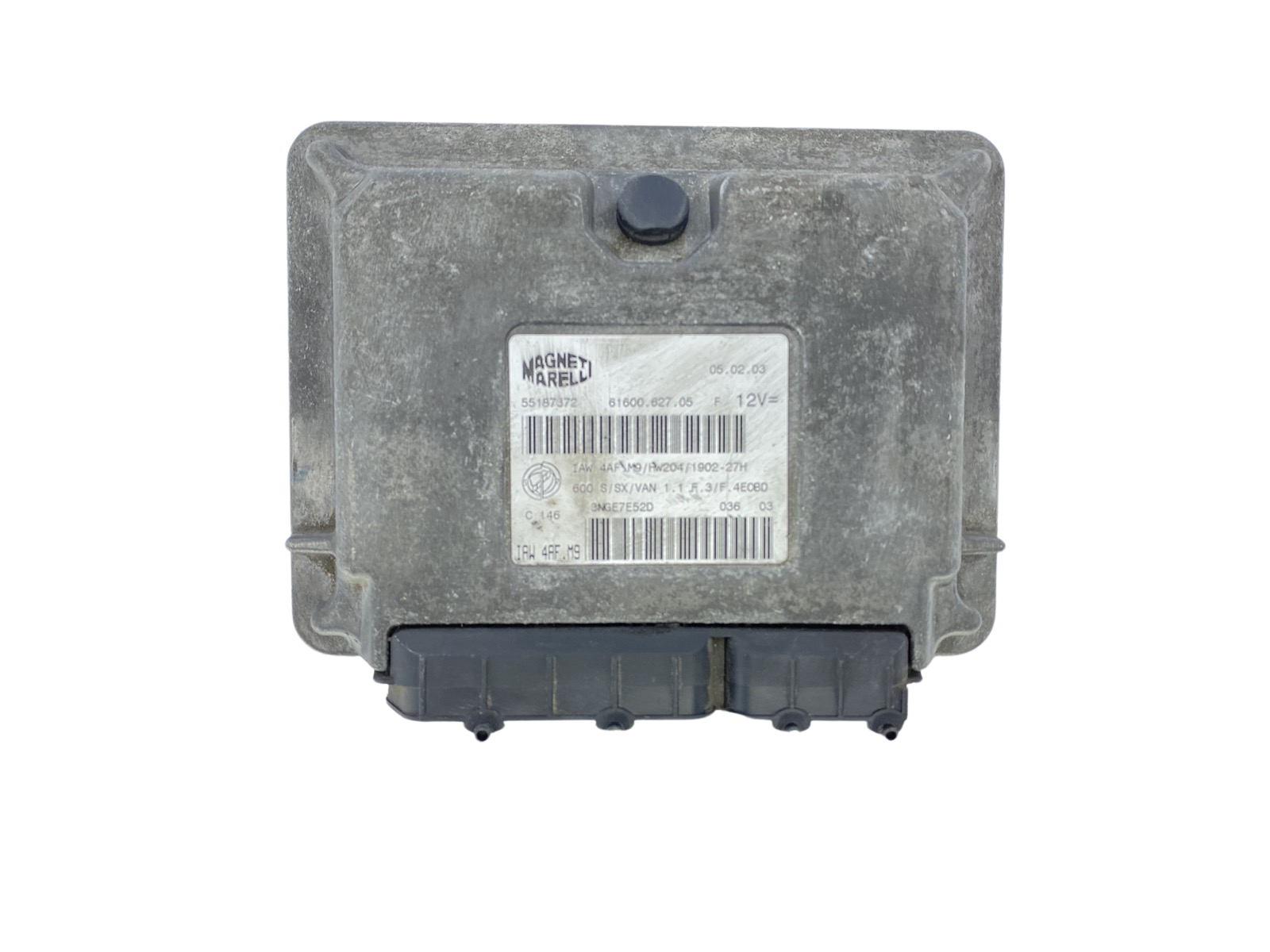Control Unit IAW4AF.M9 55187372 61600.627.05 Fiat Magneti Marelli 54168 main product photo