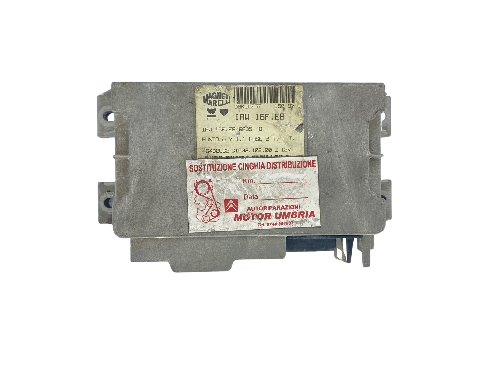 Control Unit Fiat 46480662 IAW16F.EB 61602.102.00 Magneti Marelli 55674 main product photo