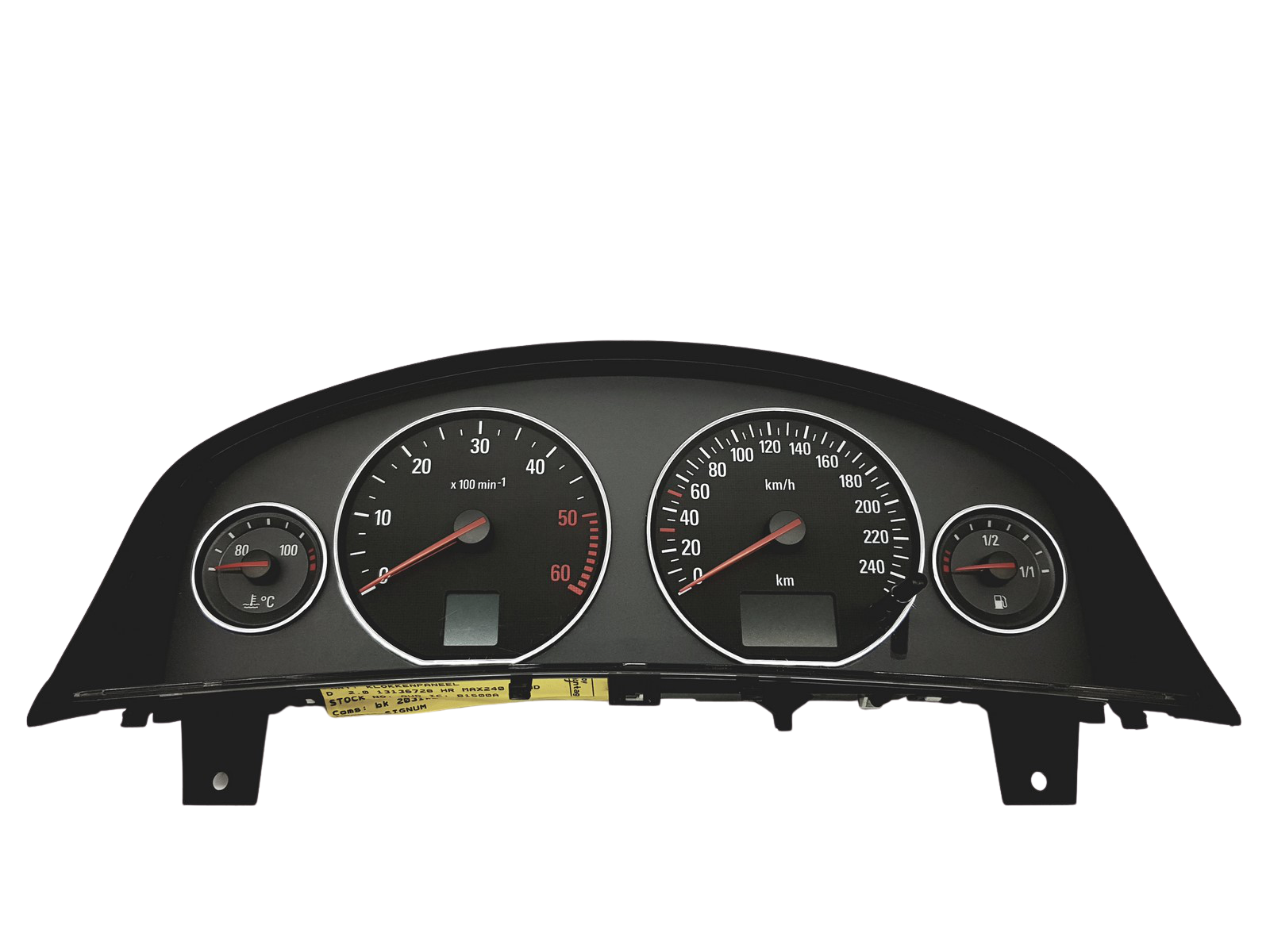 Speedometer/Instrument Cluster Opel Vectra C Signum 13136728HR VDO GM main product photo