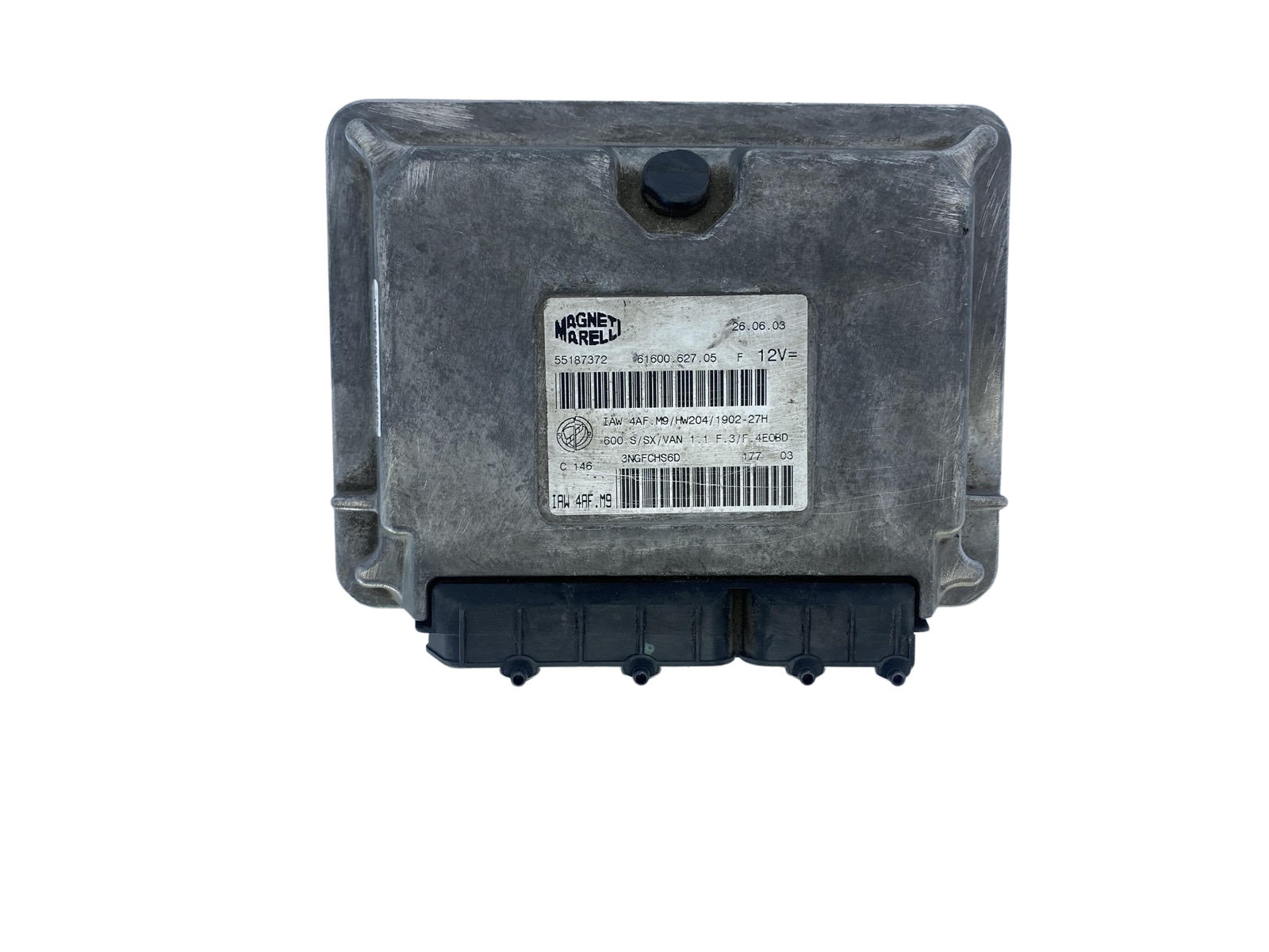 Control Unit IAW4AF.M9 55187372 61600.627.05 Fiat Magneti Marelli 48639 main product photo