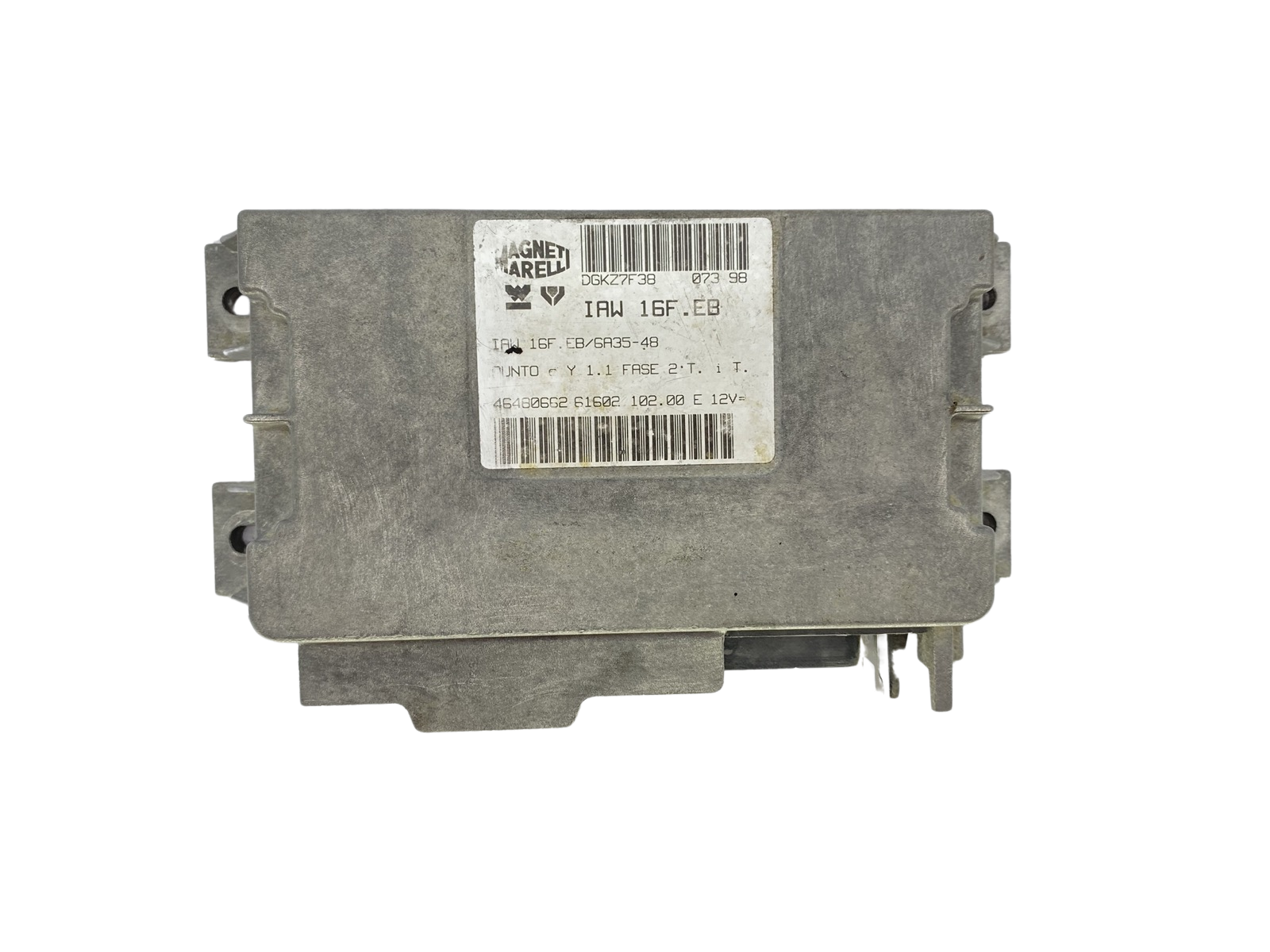 Control Unit Fiat 46480662 IAW16F.EB 61602.102.00 Magneti Marelli 56251 main product photo