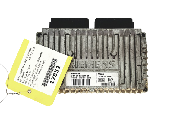 Control Unit S118047529B 9649117680 8200031512 PSA Siemens 20572 main product photo