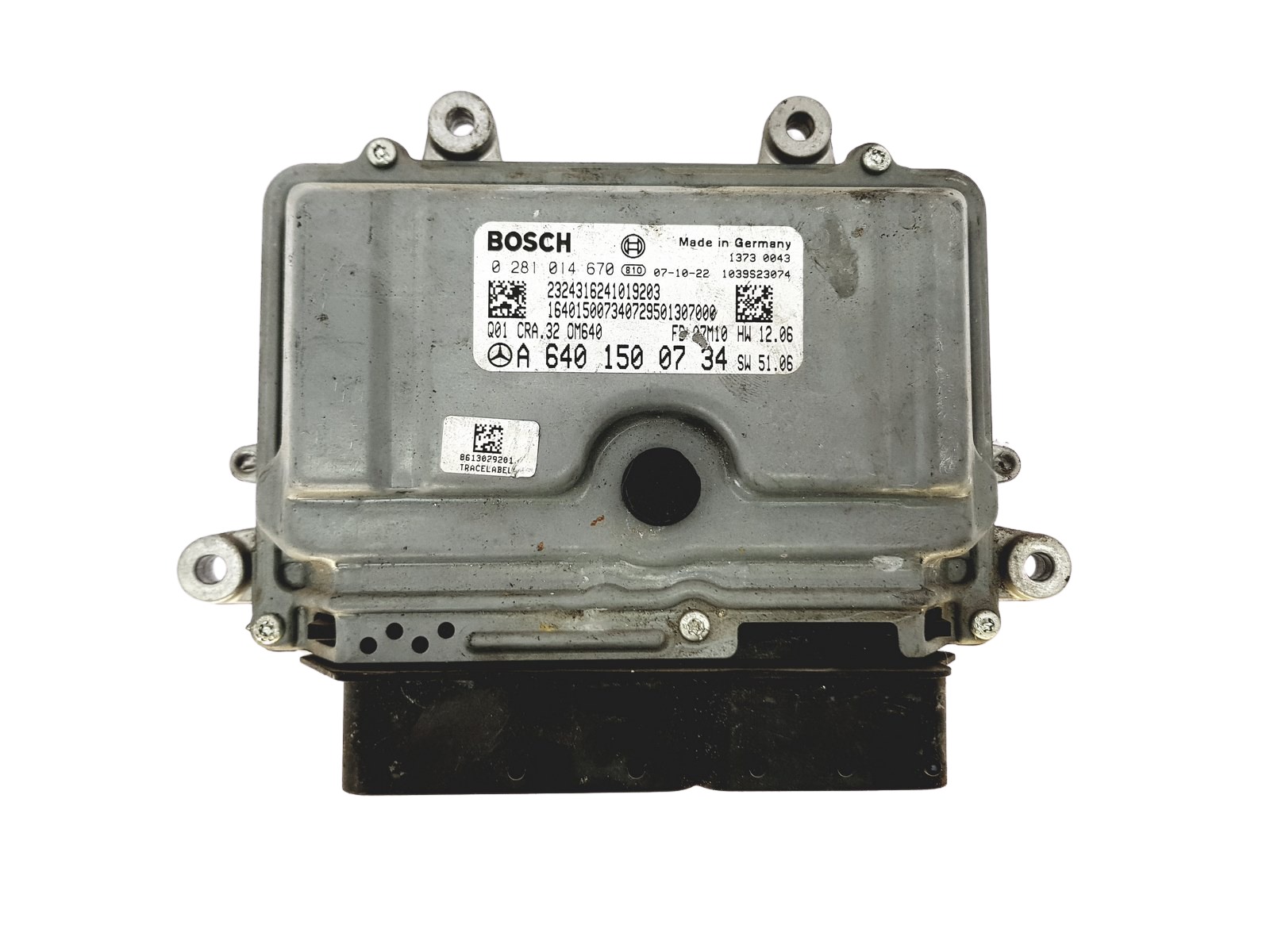 Control Unit A6401500734 0281014670 Mercedes Bosch 27812 main product photo