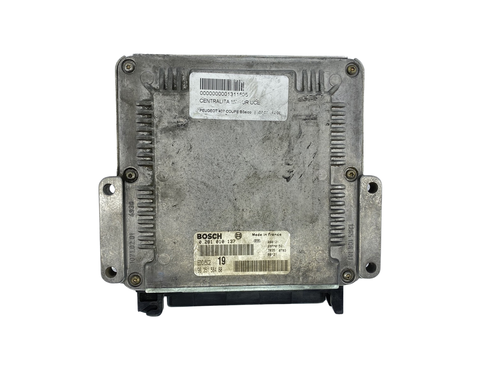 Control Unit 0281010137 9635158480 28FM0152 PSA Bosch 63481 main product photo