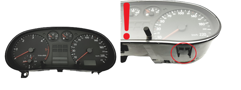 Speedometer/Instrument Cluster Audi A3 8L 8L0919860D 48720 main product photo