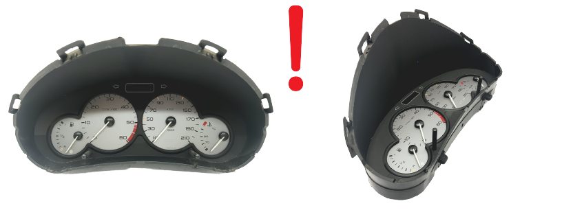 Speedometer/Instrument Cluster 206 Berlingo 1 9646434180 PSA 55515 main product photo