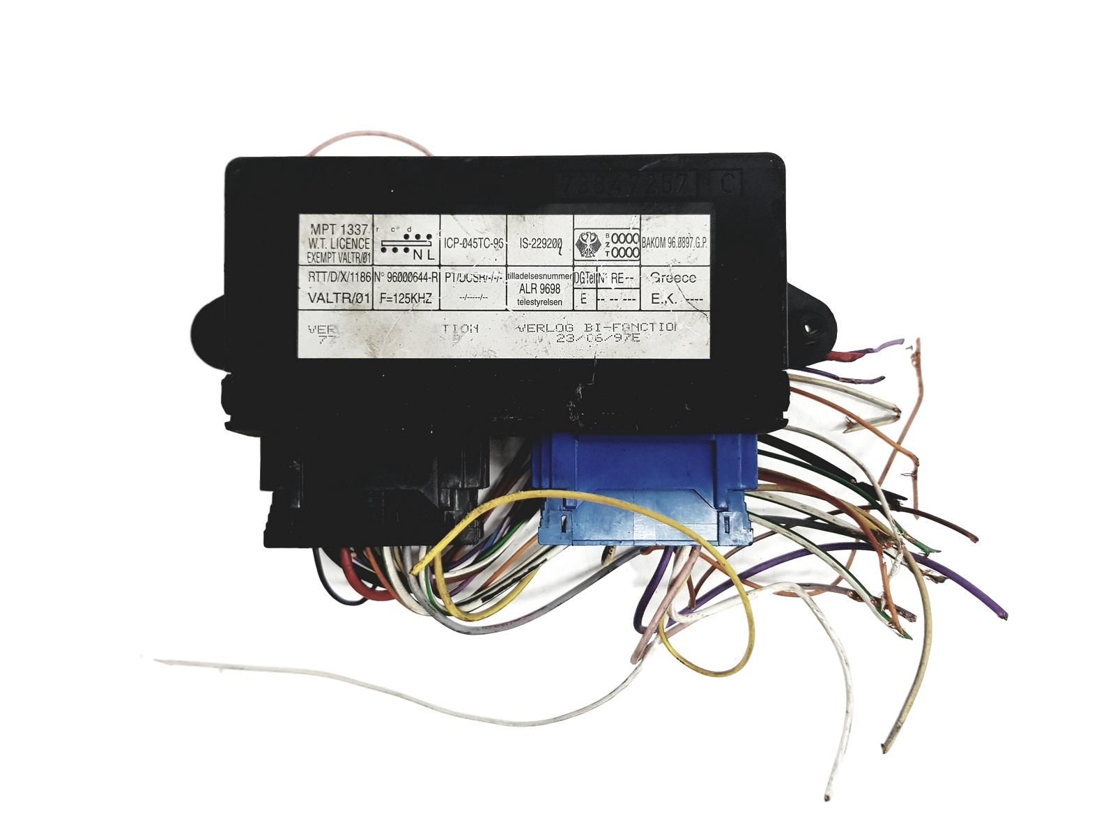 Control Unit 7700416293-B 73847257C Renault Valeo 12549s main product photo