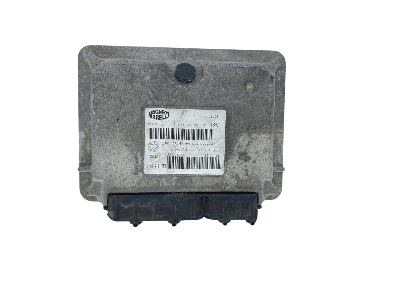 Control Unit 51819338 IAW4AF.M9 61600.627.08 Fiat Magneti Marelli 62004 main product photo