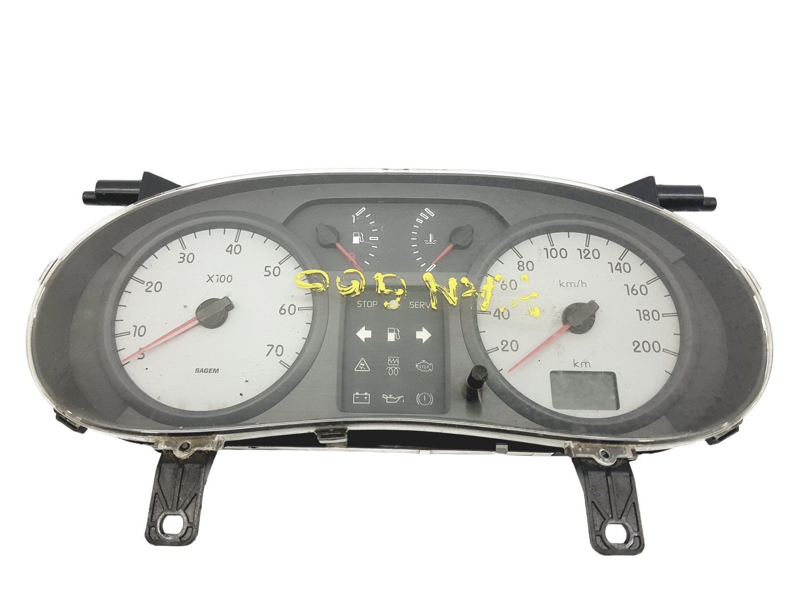 Speedometer/Instrument Cluster Renault Kangoo 1 8200176652 B 44229 main product photo