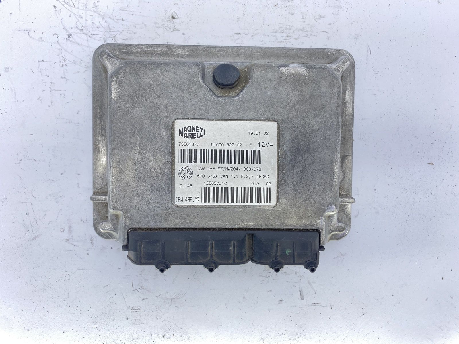 Control Unit 73501877 61600.627.02 IAW4AF.M7 Fiat Magneti Marelli 54597 main product photo