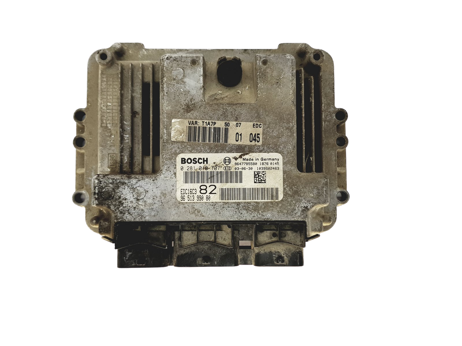 Control Unit 0281010707 9651399080 9647785580 PSA Bosch 27498 main product photo