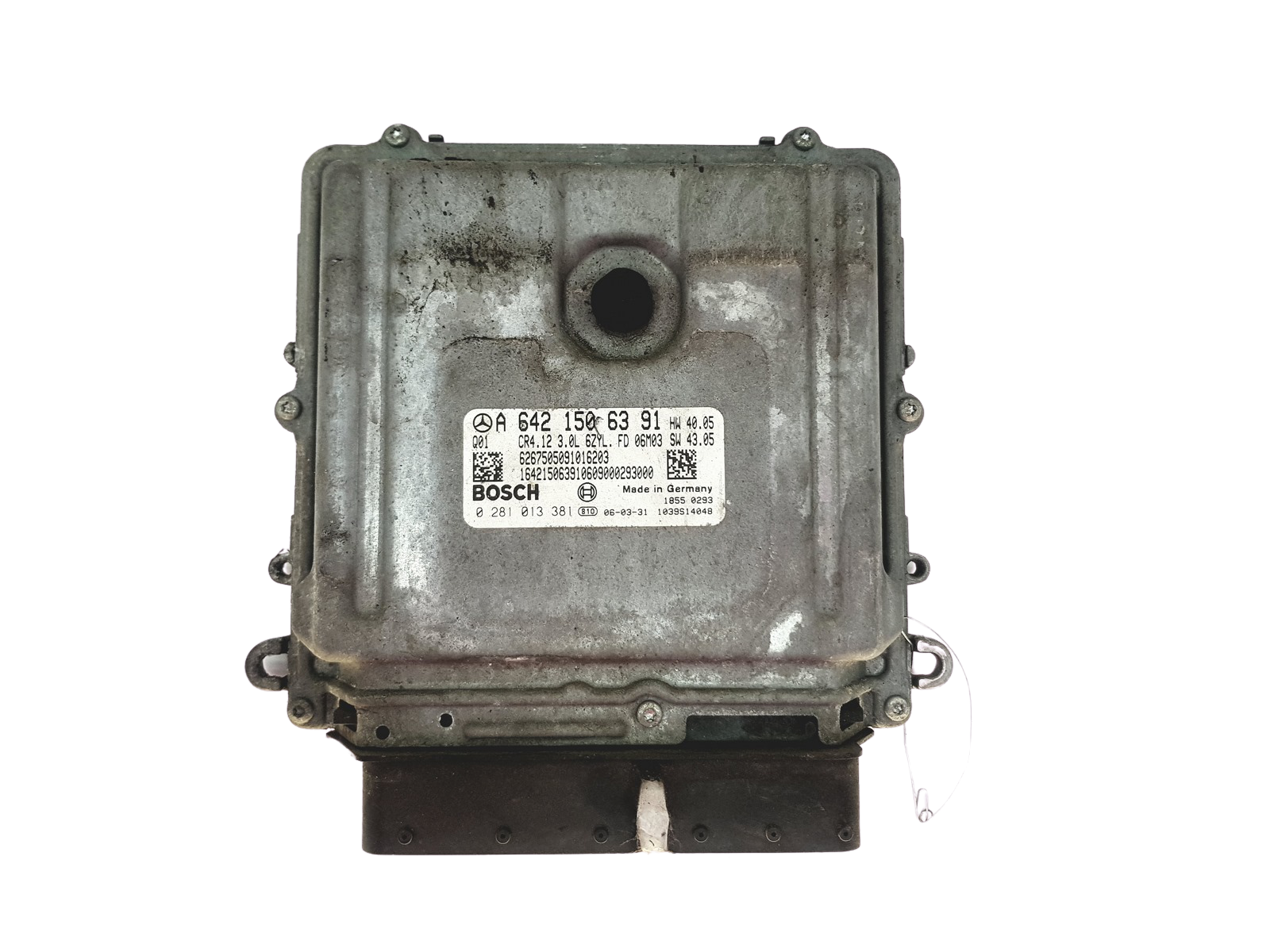 Control Unit A6421506391 0281013381 Mercedes Bosch main product photo