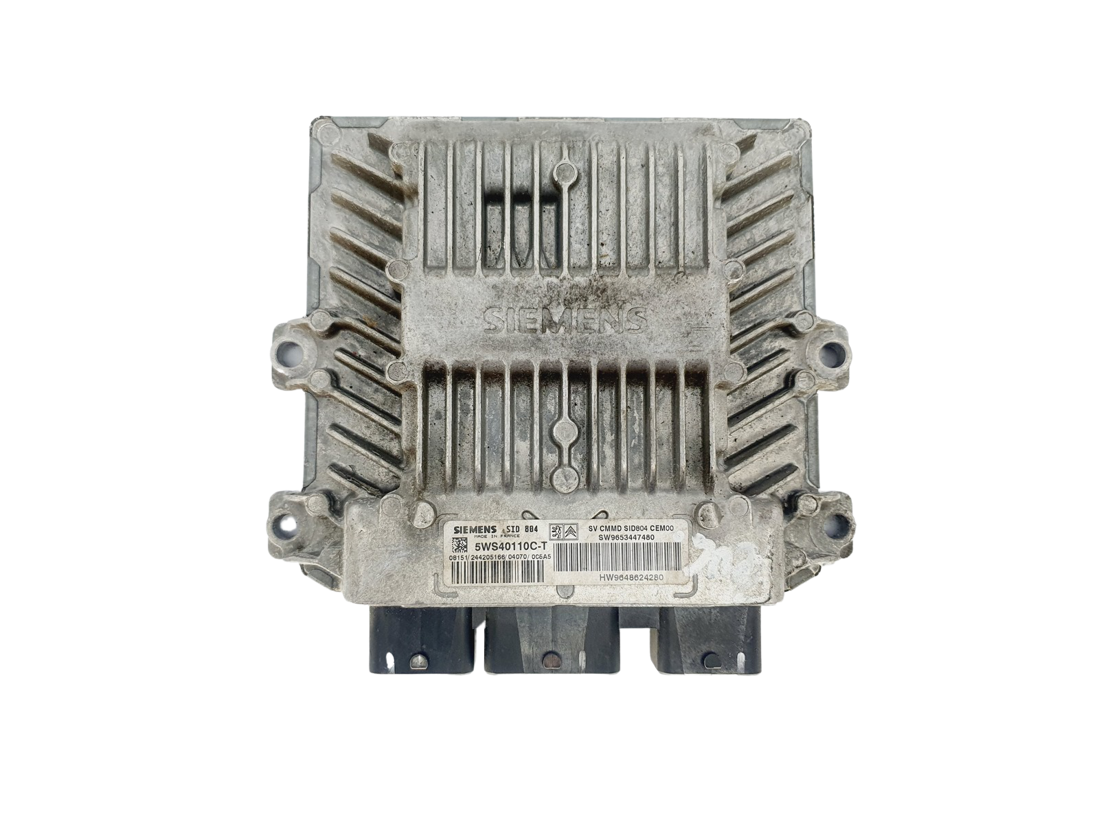 Control Unit 9653447480 9648624280 5WS40110C-T PSA Siemens 39594 main product photo