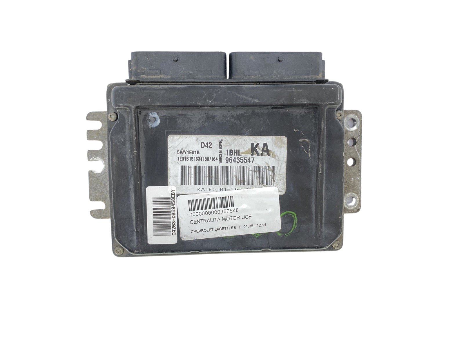 Control Unit 96435547 5WY1E01B 1BHL Chevrolet Kemsco 59458 main product photo