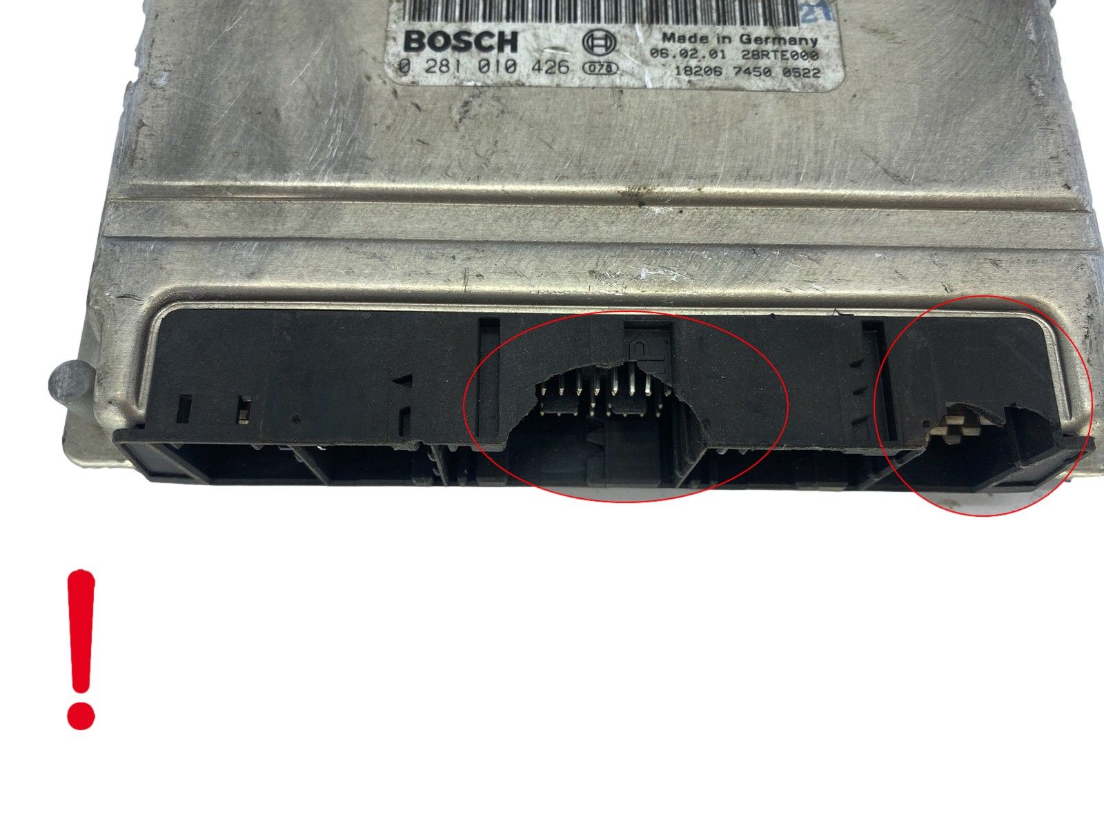 Control Unit A0001533179 0281010426 Mercedes Bosch 48860 main product photo