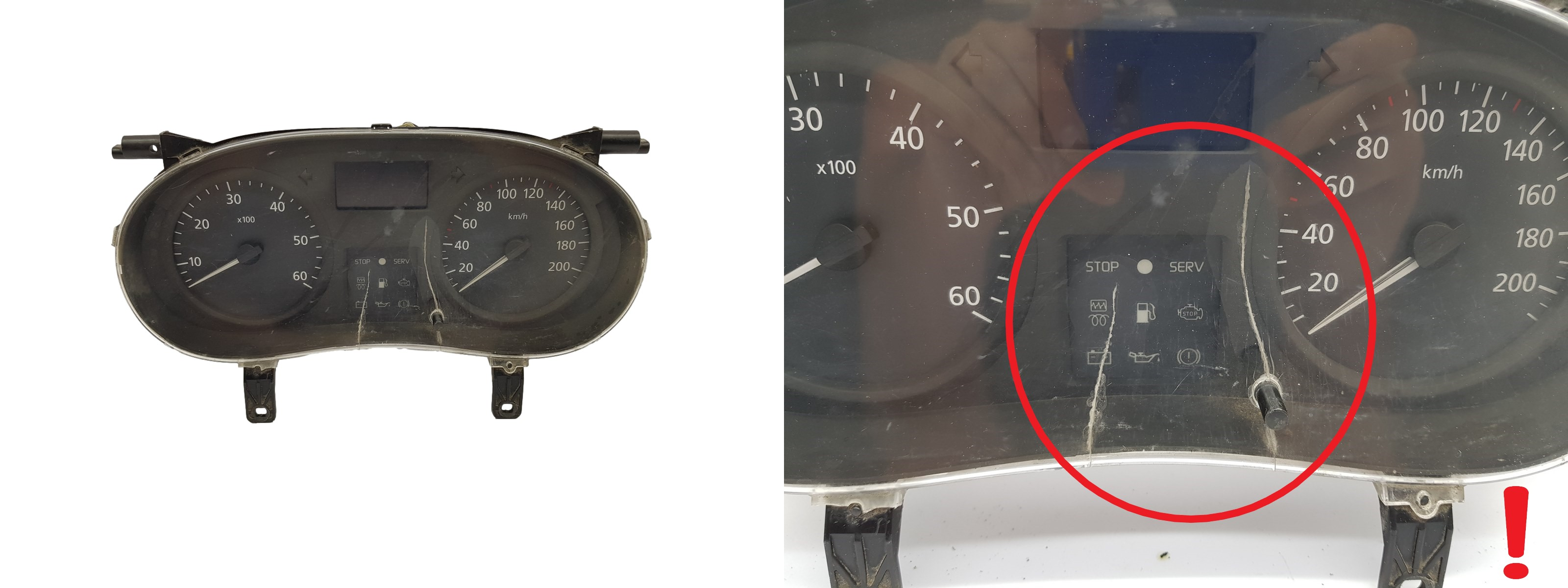 Speedometer/Instrument Cluster Renault Trafic 2 8200390132 1220 main product photo
