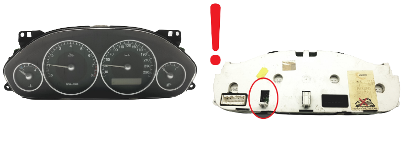 Speedometer/Instrument Cluster Jaguar X-Type 1X4F-10849-DM 56064 main product photo