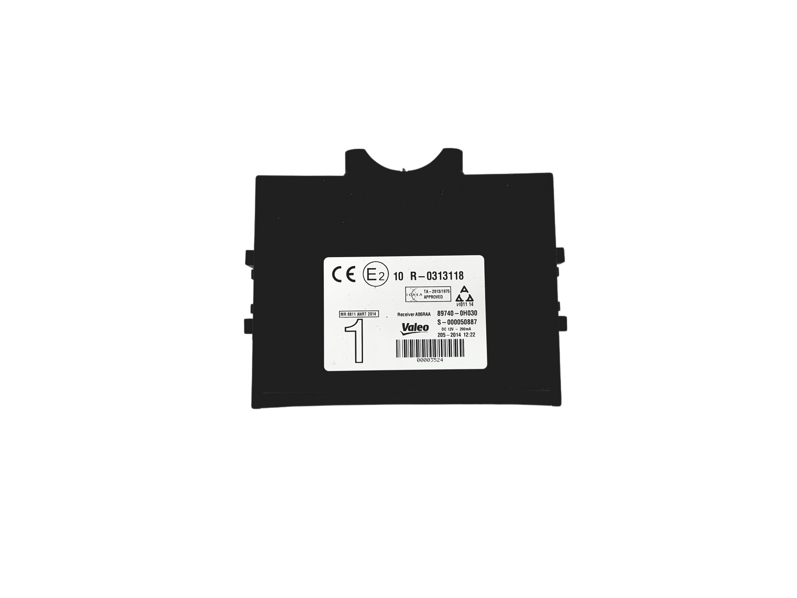 Control unit Module Toyota 10R-0313118 89740-0H030 Valeo main product photo