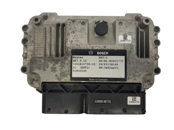 Control Unit Fiat 51833535 0261B10735 Bosch main product photo
