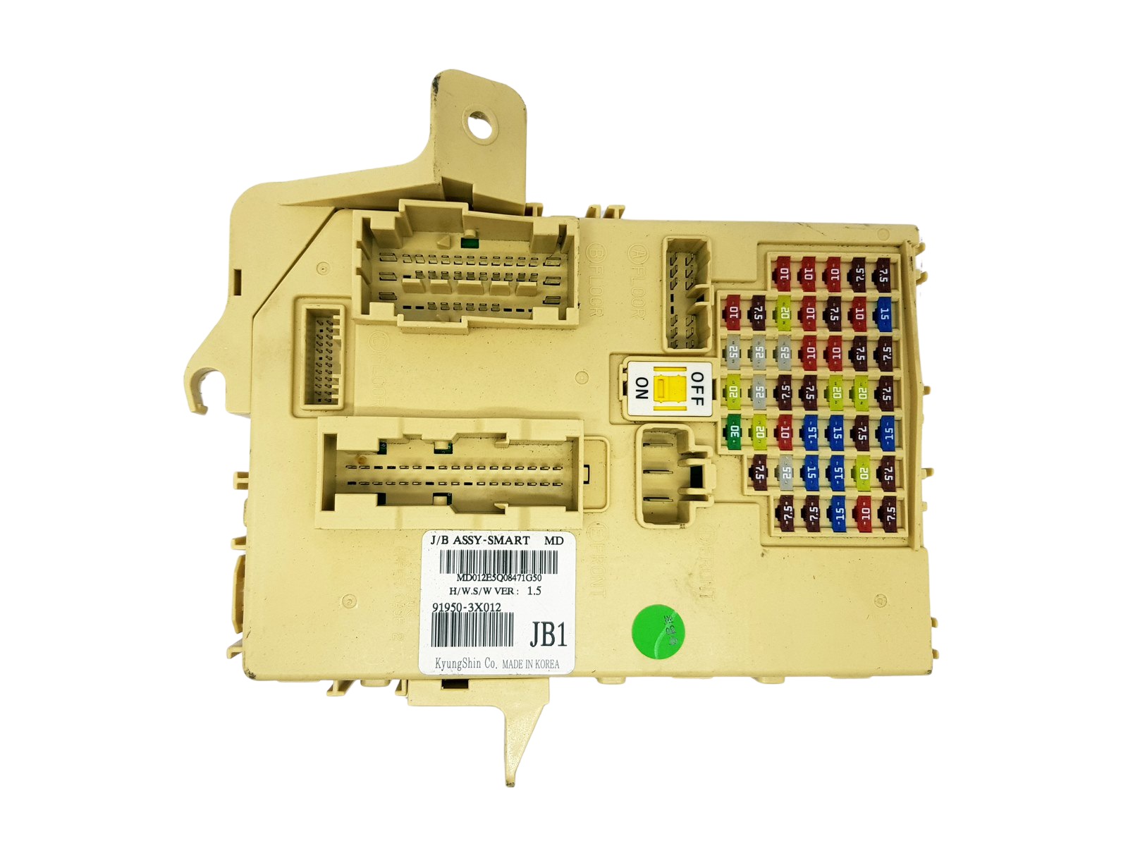 Fuse Box 91950-3X012 Hyundai KyungShin 31246 main product photo
