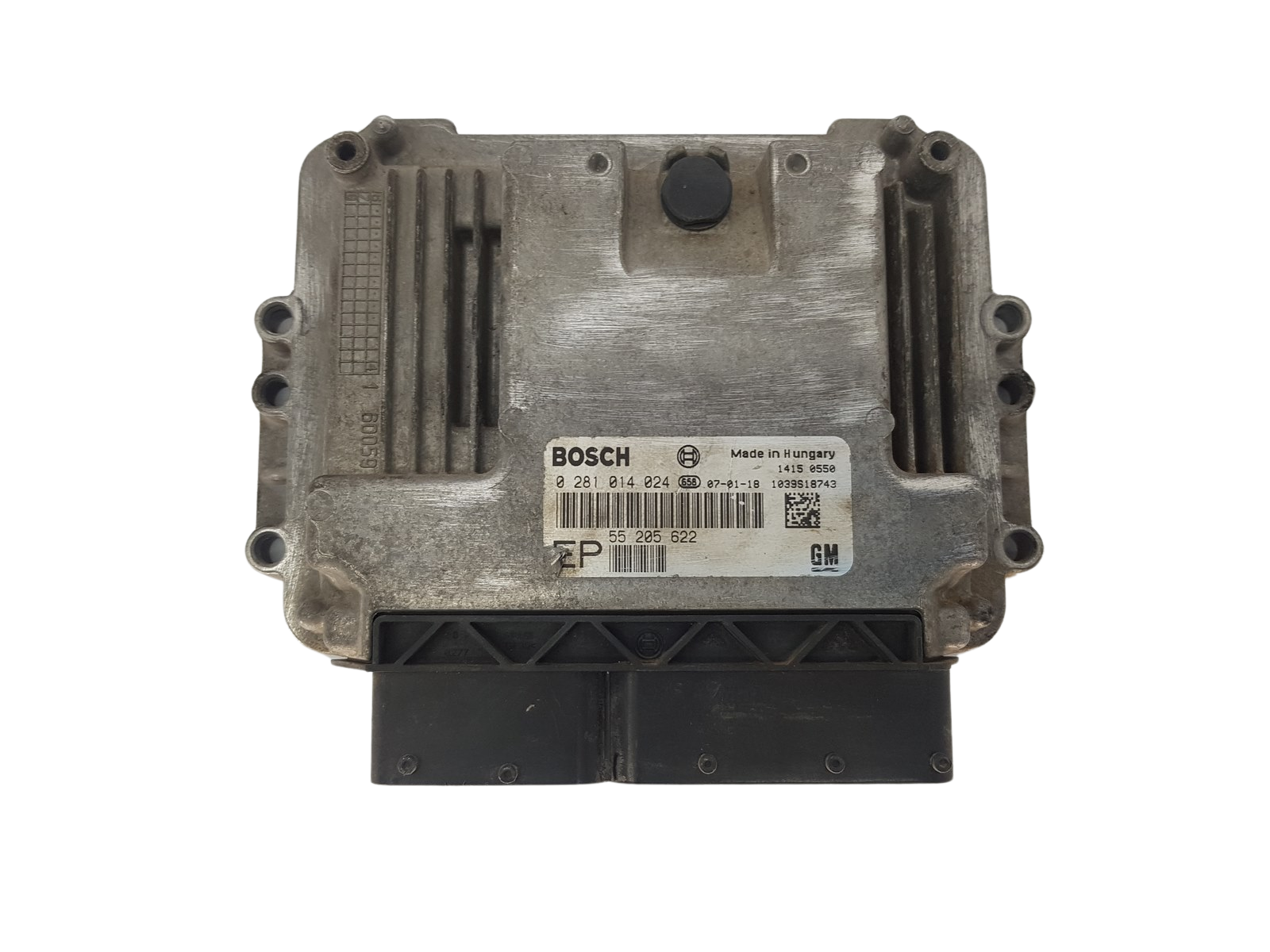 ECU Engine Control Unit 55205622EP 0281014024 Opel Bosch 3341 main product photo