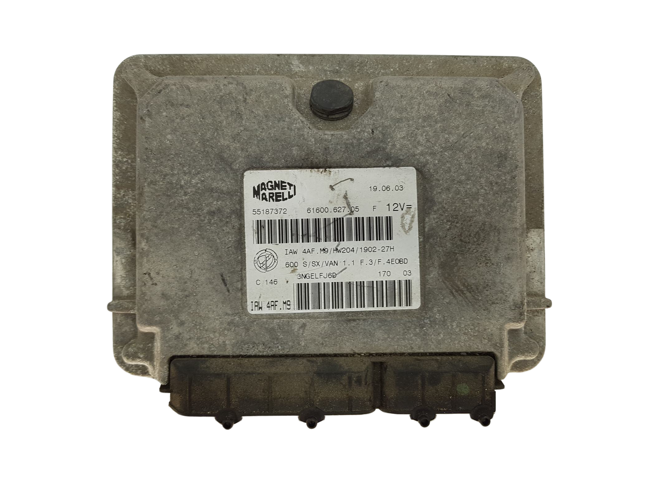 Control Unit IAW.4AF.M9 55187372 61600.627.05 Fiat Magneti Marelli 14225 main product photo