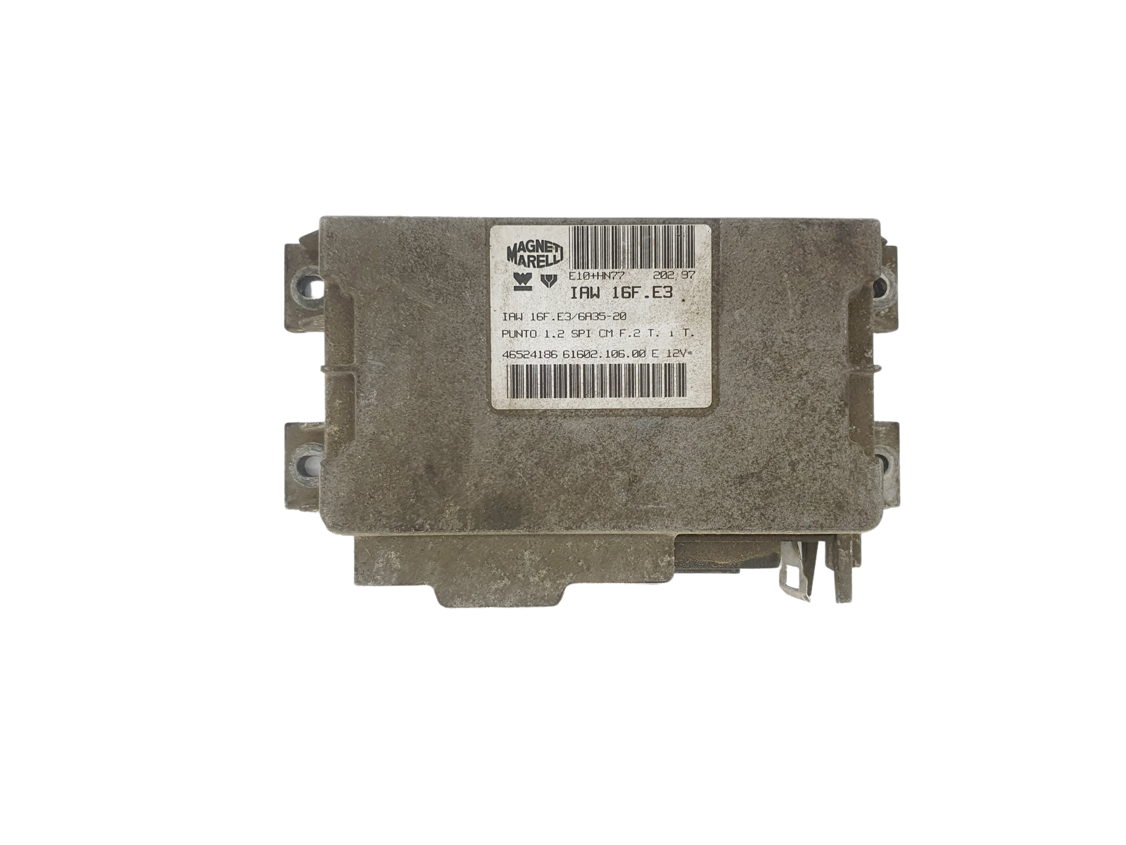 Control Unit Fiat 46524186 IAW16F.E3 61602.106.00 Magneti Marelli 47176 main product photo