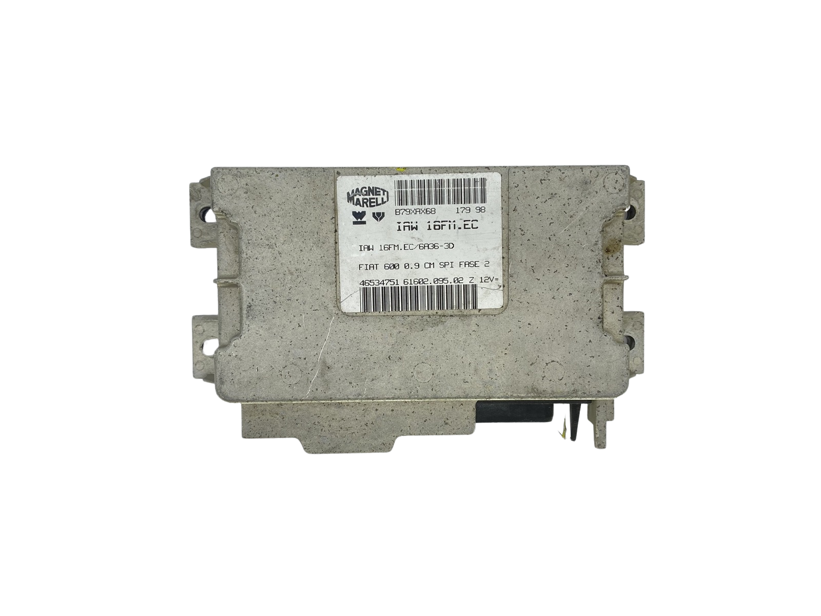 Control Unit Fiat 46534751 IAW16FM.EC 61602.095.02 Magneti Marell 56883 main product photo