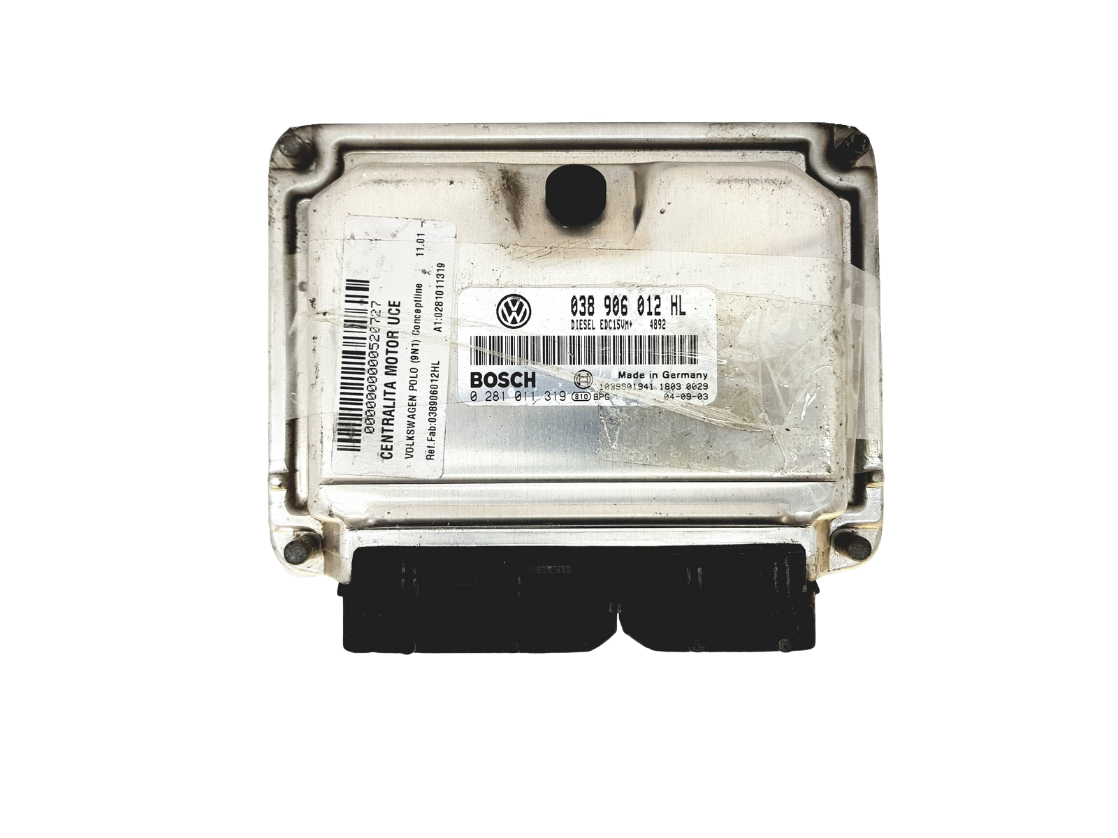 Control Unit 038906012HL 0281011319 Volkswagen Bosch 23675 main product photo